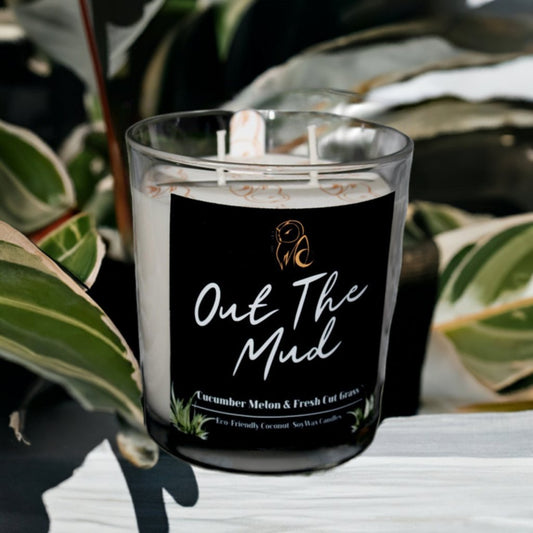 Out the Mud | 2 - wick Candle - Messenger Candles