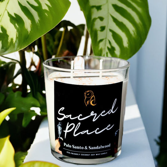 Sacred Place | 2 - wick Candle - Messenger Candles