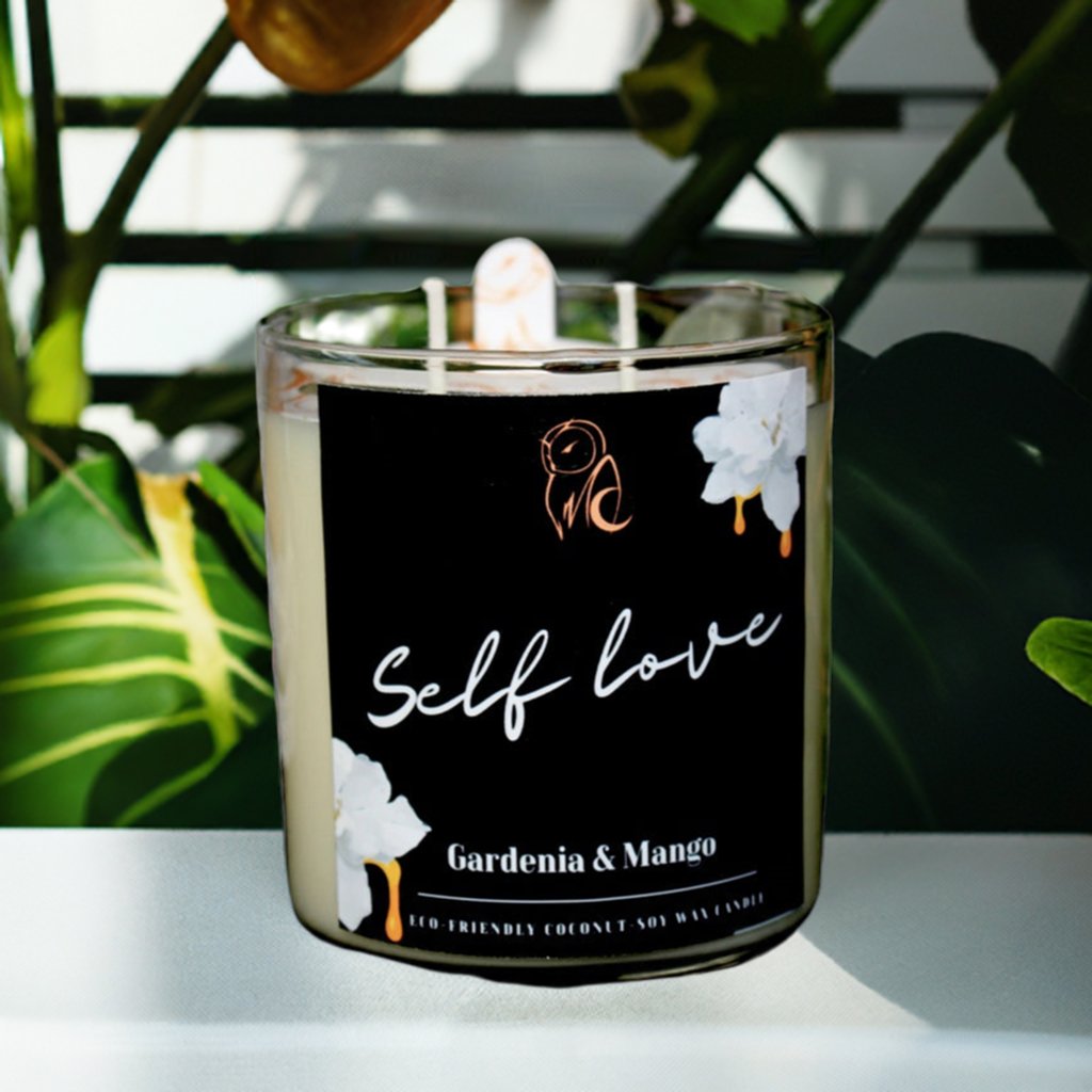 Self love | 2 - wick Candle - Messenger Candles